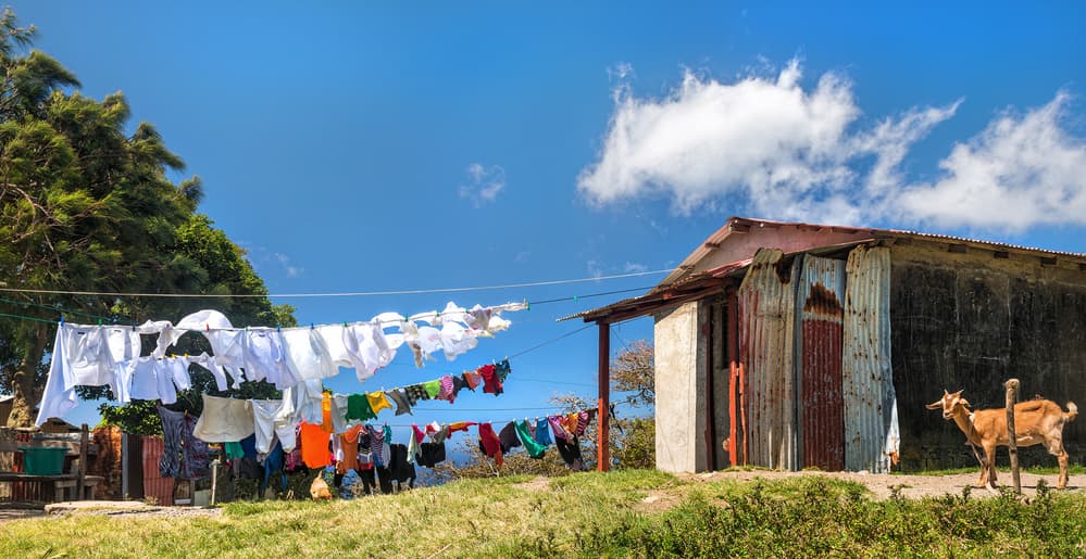 Rustic Laundry Day by Derek Galon MA FRPS FOPS — canvas wall art