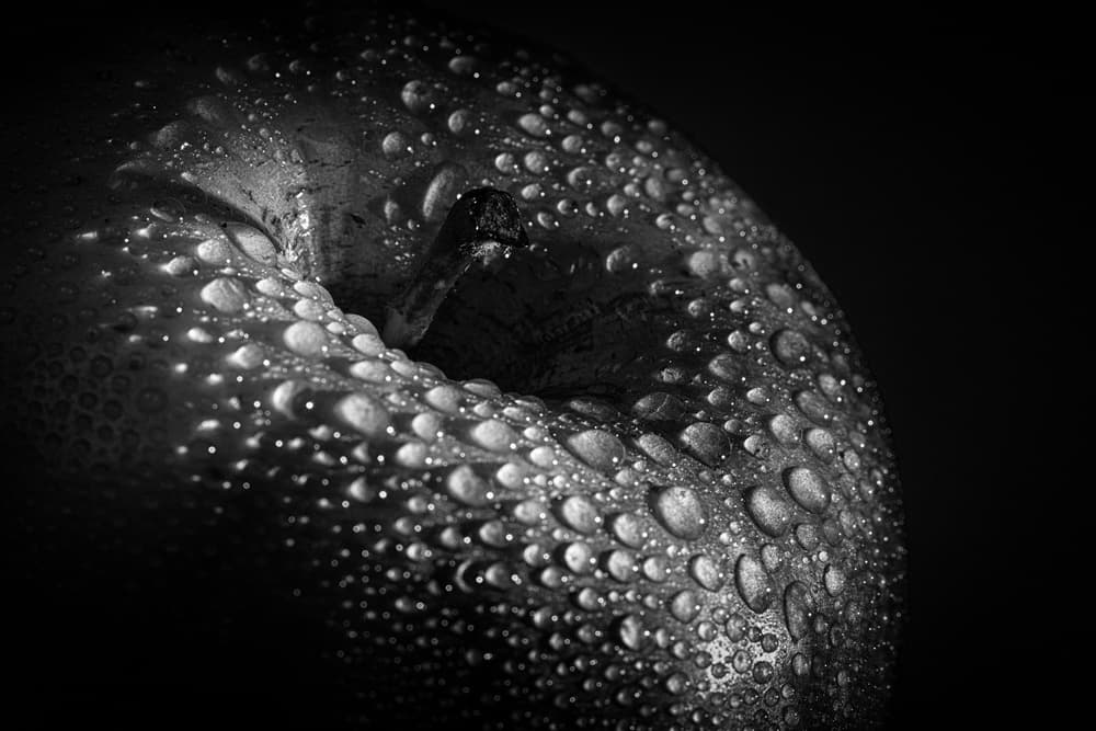 Glistening Dark Apple by Peter Pfeiffer — canvas wall art