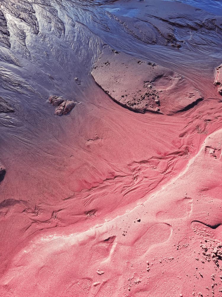 Flowing Sand Gradient by Javier Pardina — canvas wall art