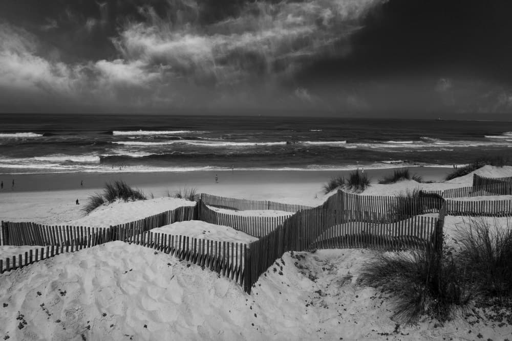 Dramatic Dune Beach by Juan Antonio Palacios — canvas wall art