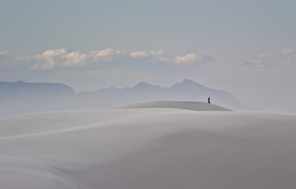 White Sands Solitude by Robert Thomson † — canvas wall art