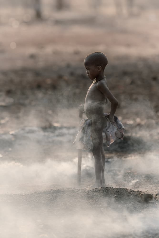 Quiet Child In Dust by Trevor Cole — canvas wall art