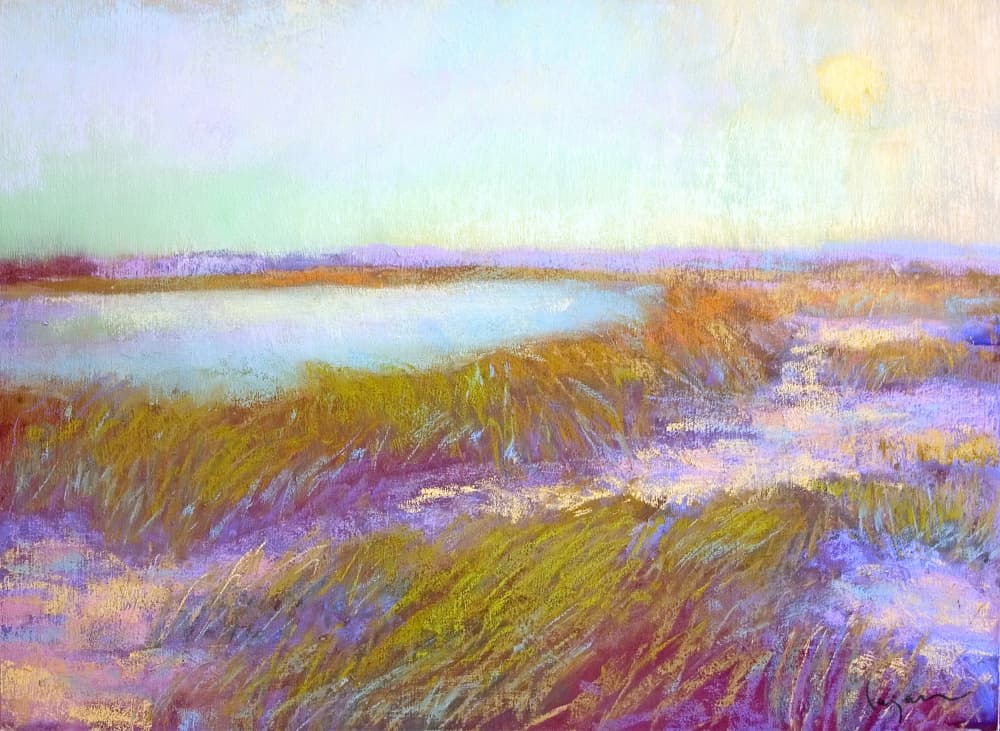 Sundowninthe Dunes by Dorothy Fagan — canvas wall art