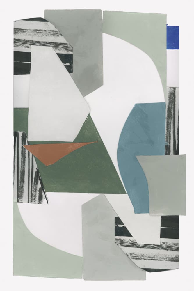 Layered Abstract Design by cartissi — canvas wall art
