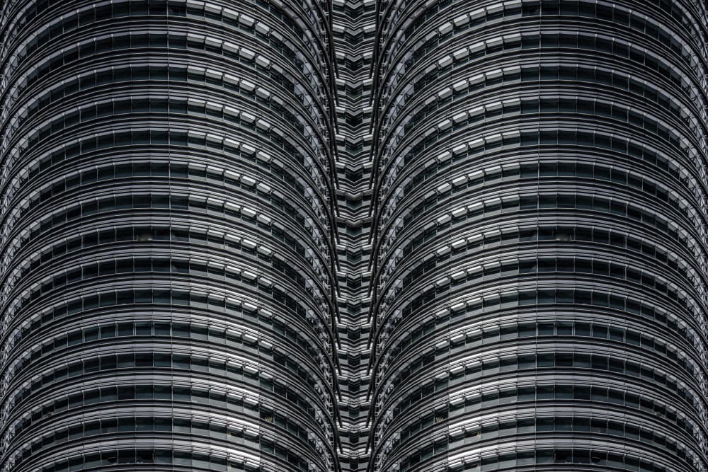 Urban Curve Symmetry by Miro Susta — canvas wall art