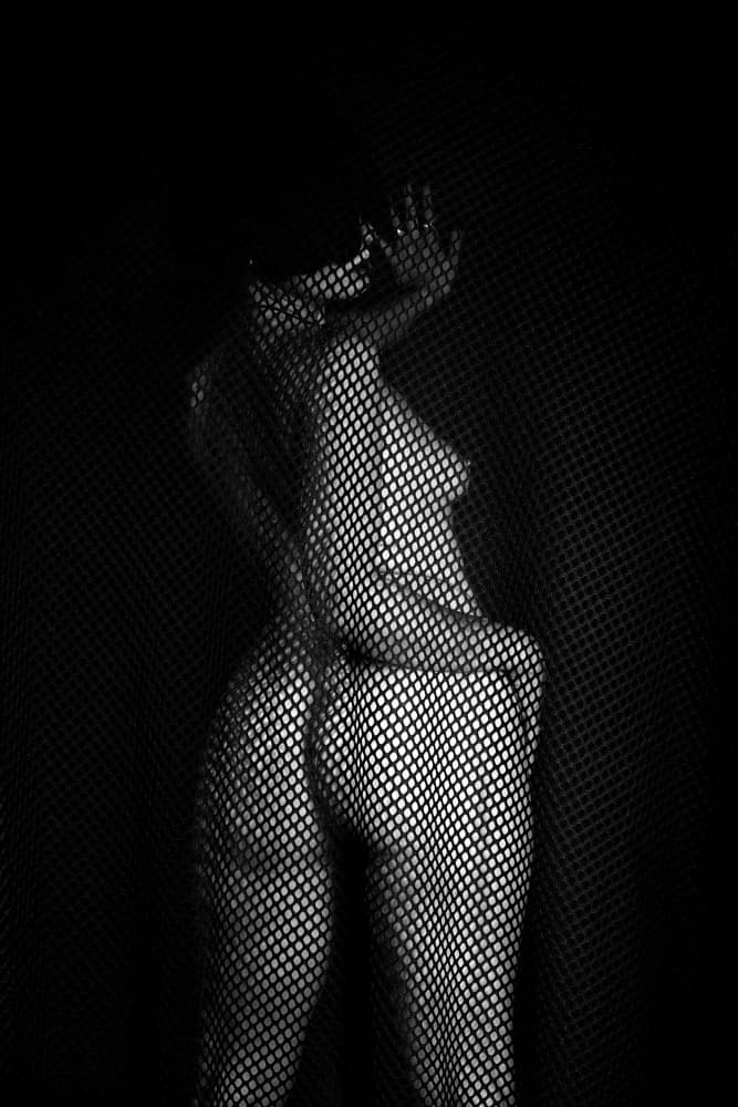 Stark nude 2 by Colin Dixon — canvas wall art