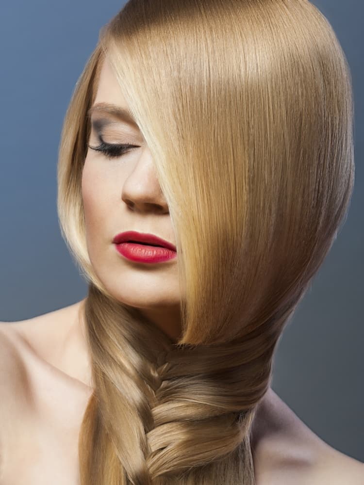 Golden Hair Beauty by Piotr Leczkowski — canvas wall art