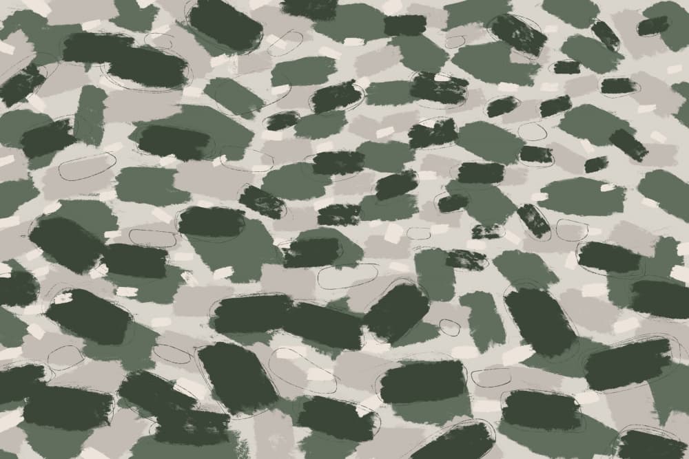 Muted Forest Brush by Treechild — canvas wall art