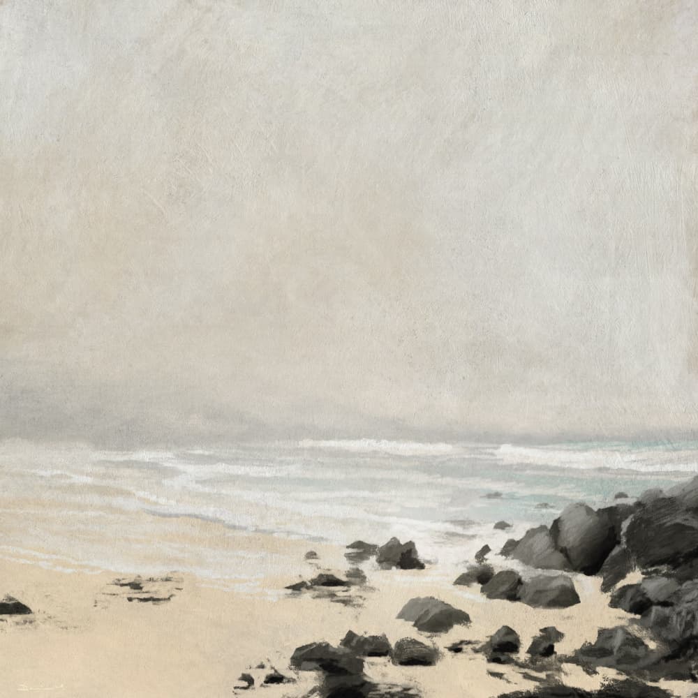 Beach by Dan Hobday — canvas wall art
