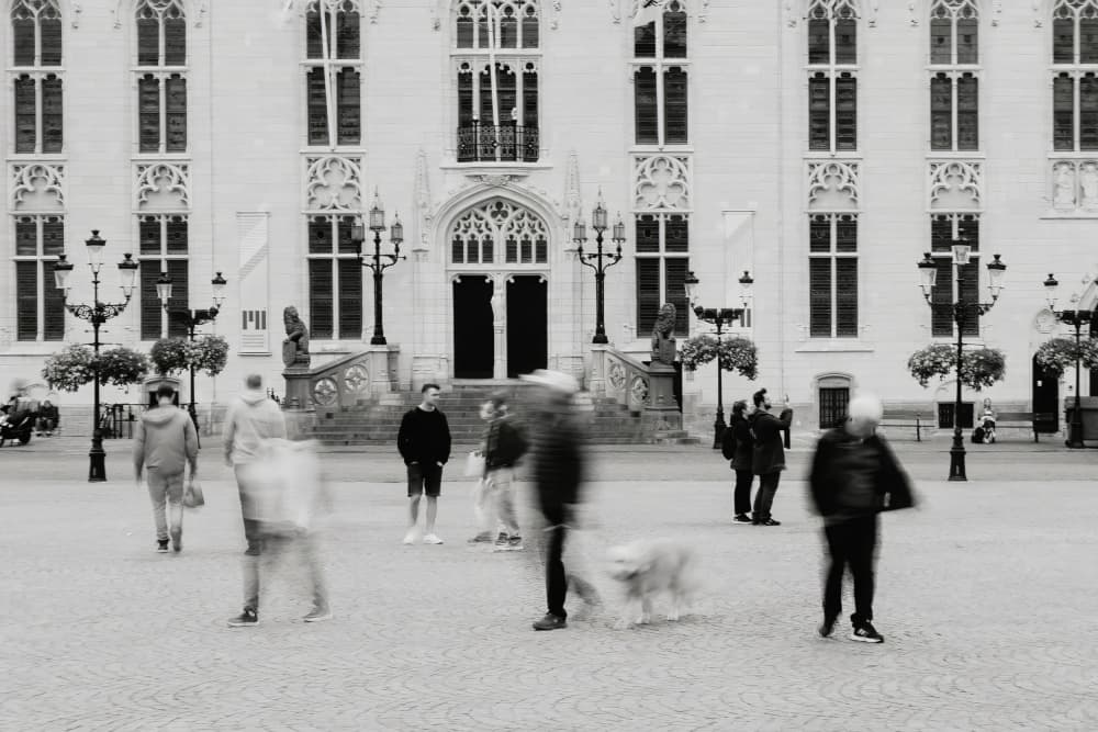 Timeless European Square by Cindy Liu — canvas wall art