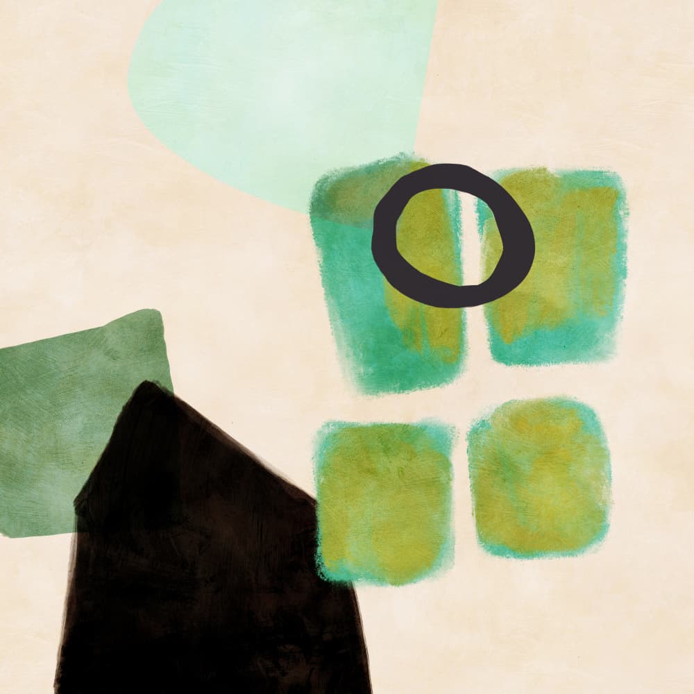 Organic Painted 11 10600px   14. Dezember 2020 11.15 Kopie by Ana Rut Bre — canvas wall art