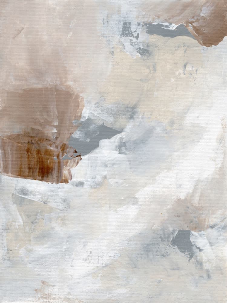 Abstract Natural Serenity by Nikita Jariwala — canvas wall art