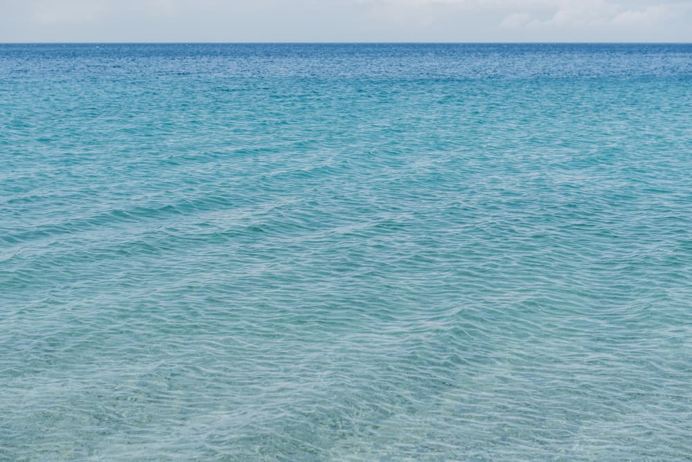 Clear Turquoise Sea by Photolovers — canvas wall art
