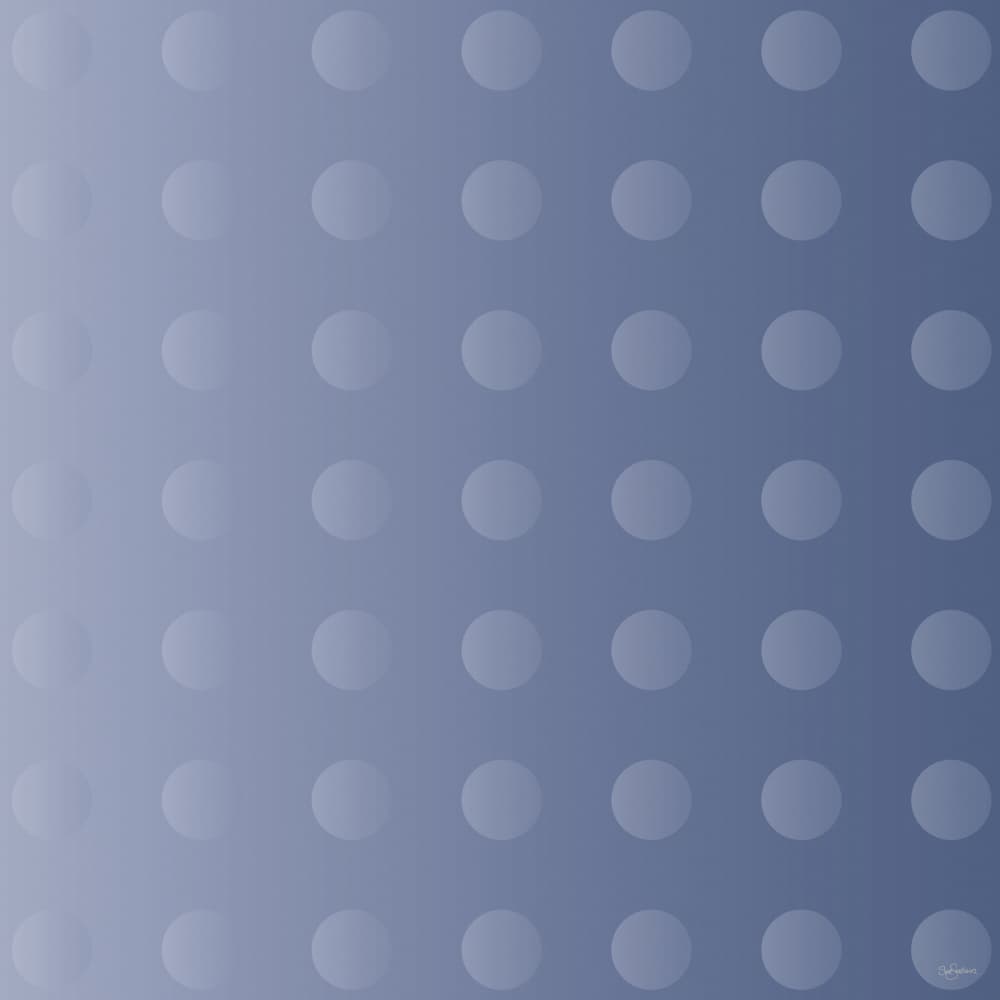 Soft Blue Dot Pattern by Sue Skellern — canvas wall art