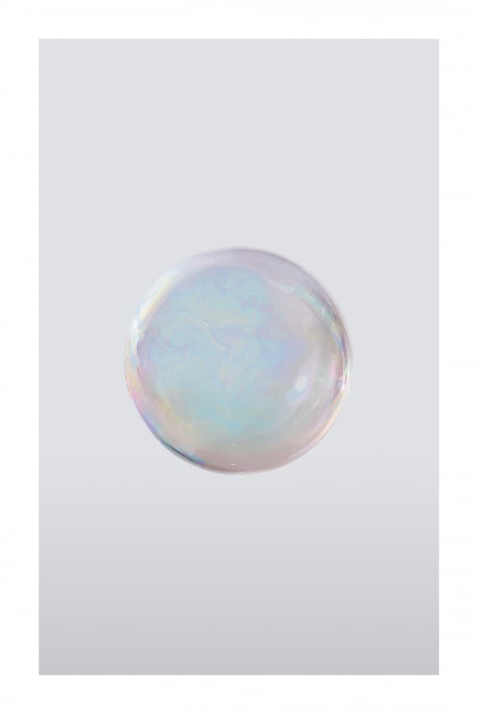 Delicate Floating Bubble by Sarah Bühler — canvas wall art