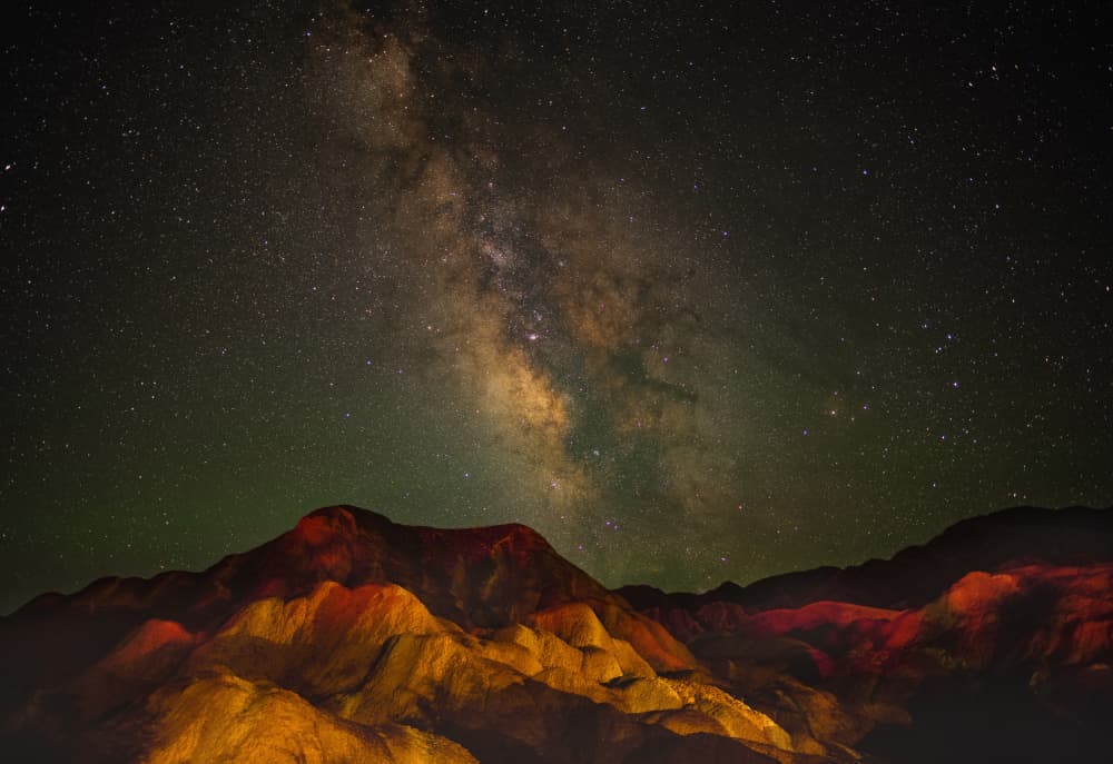 Cosmic Mountain Majesty by Chiranjib Chakraborty — canvas wall art