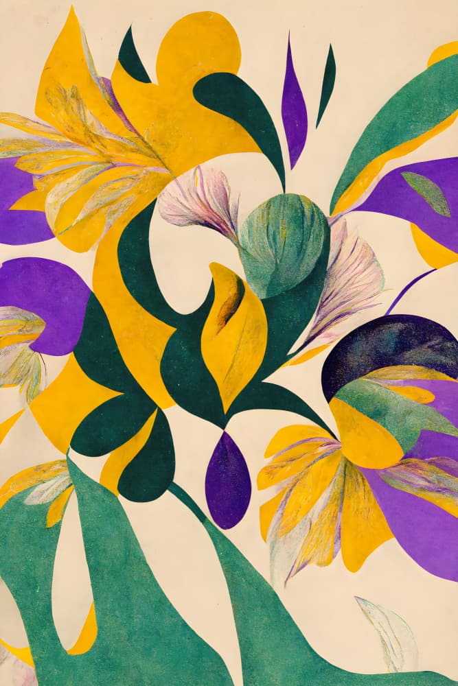 Spring flowers by Treechild — canvas wall art