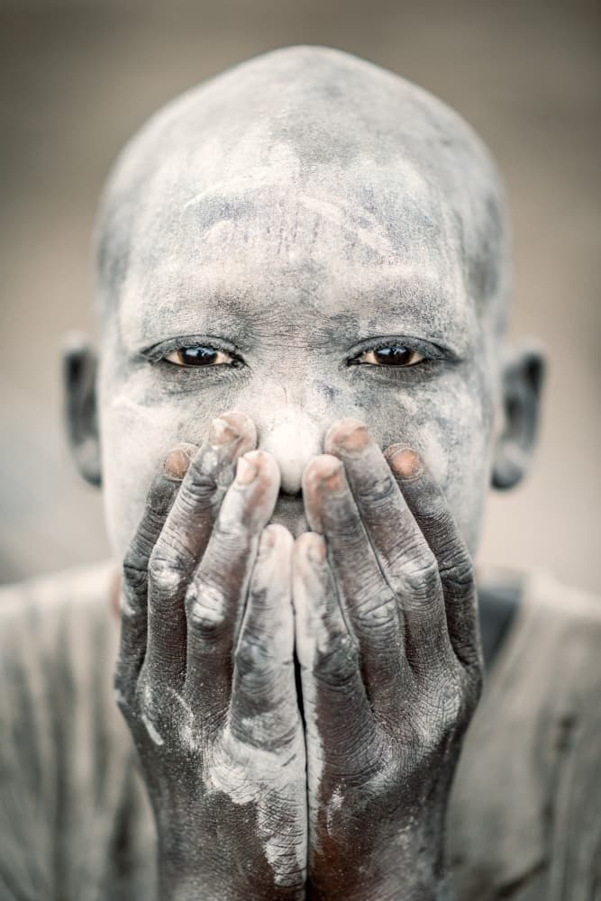 Silent White Child by Trevor Cole — canvas wall art
