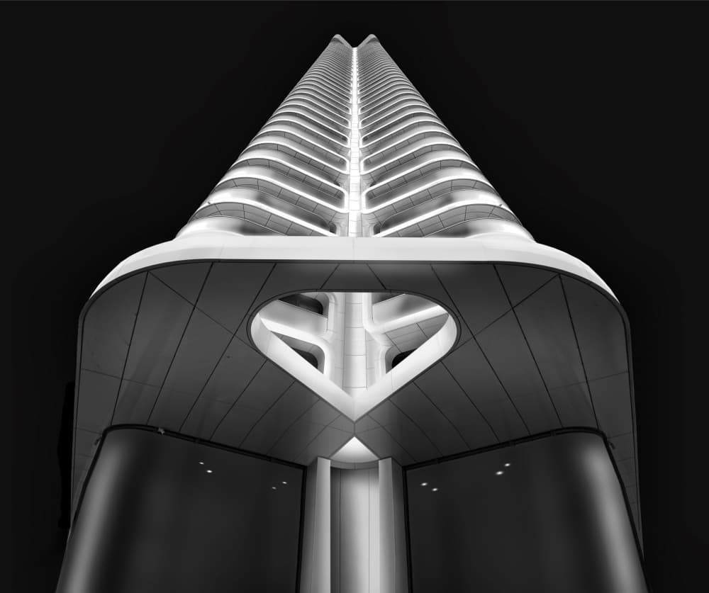 Sleek Urban Ascent by jordiegeatorrent — canvas wall art