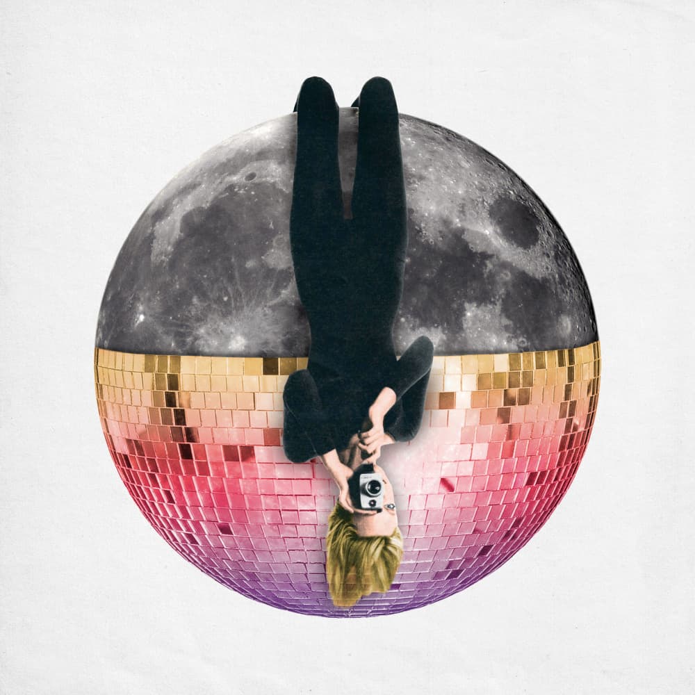 Upside Down Cosmic Disco by Sammy Slabbinck — canvas wall art