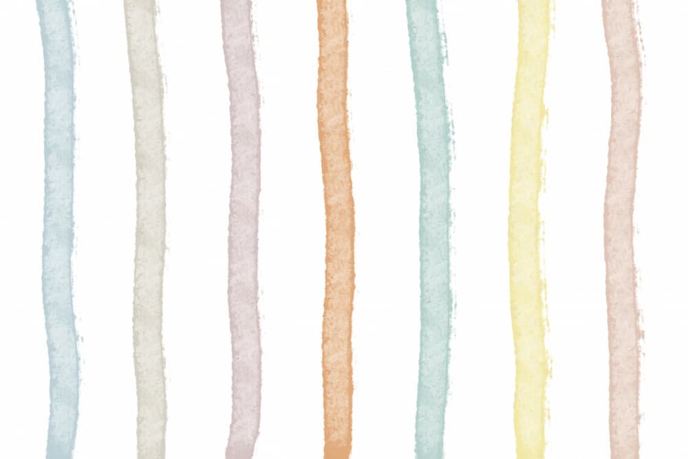 Colorful Lines by uplusmestudio — canvas wall art