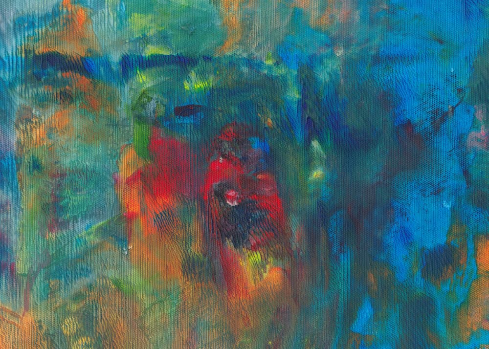 Dynamic Color Energy by Maira Ribena — canvas wall art