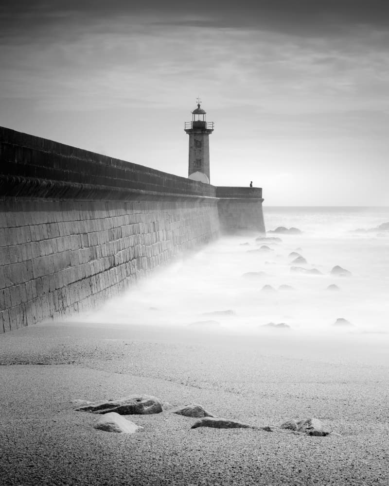 Lighthouse Serenity by Marco Faria — canvas wall art