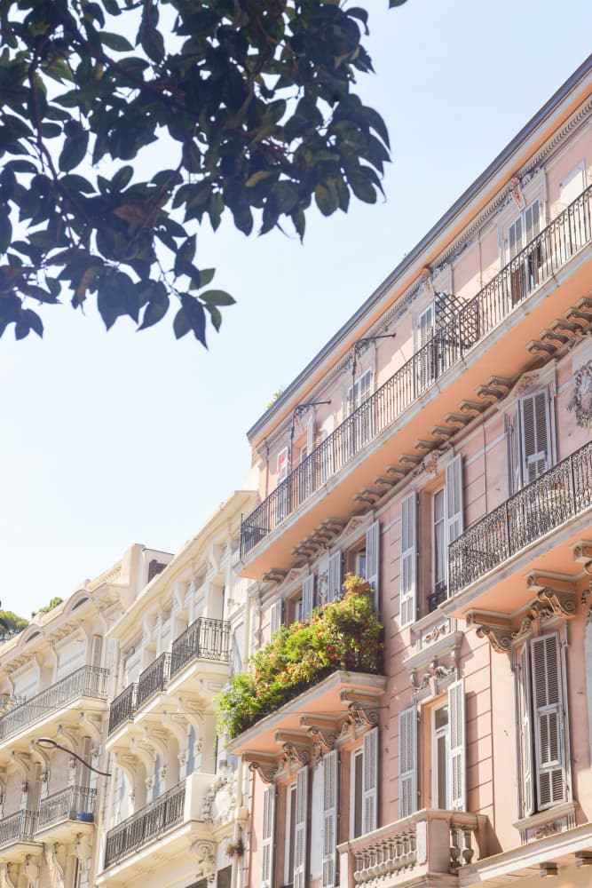 Charming City Balconies by Talitha McQueen — canvas wall art