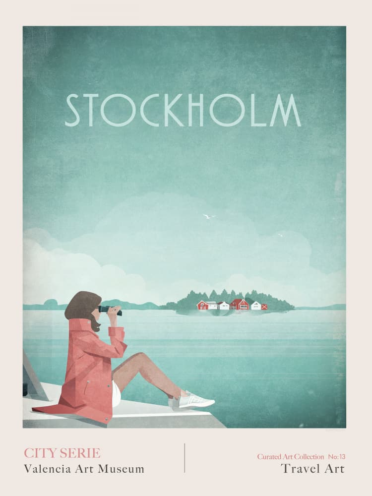 Stockholm 3 by Emel Tunaboylu — canvas wall art