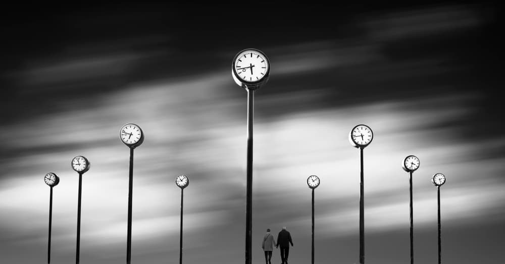 Walking Through Time by Maurits De Groen — canvas wall art