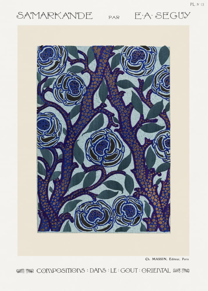 Samarkande 13 by Emile Alain Seguy — canvas wall art