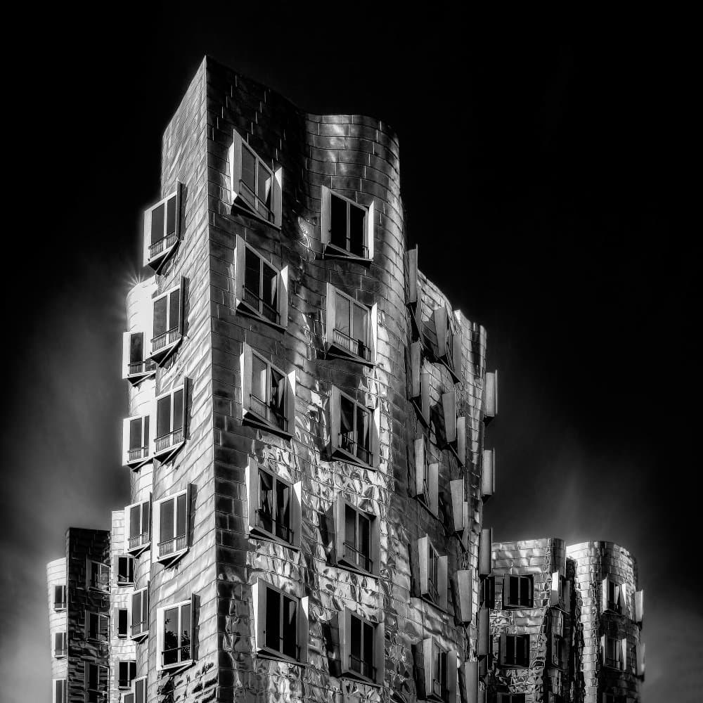 Modern Metallic Facades by Michael Eßig — canvas wall art