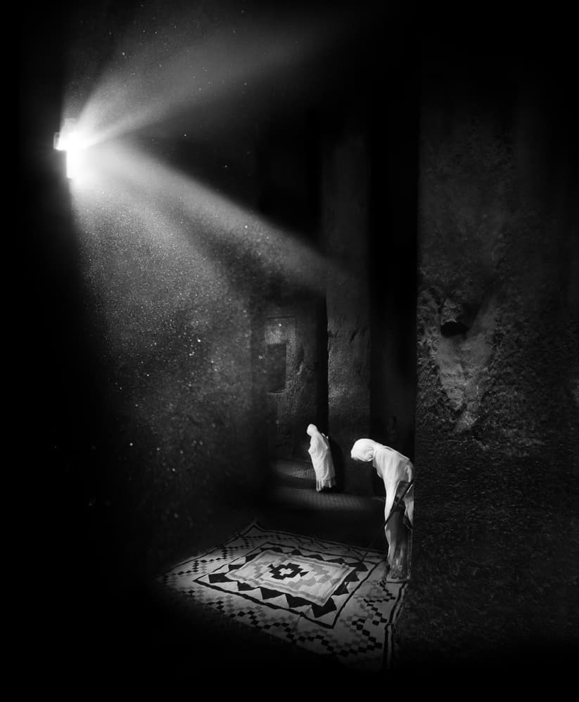 Devotion In Light by Juan Luis Duran — canvas wall art