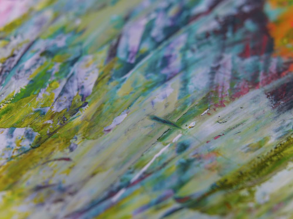 Vibrant Abstract Strokes by engin akyurt — canvas wall art
