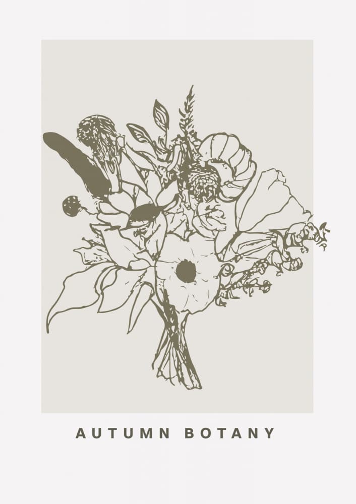 Autumnbotany by Treechild — canvas wall art