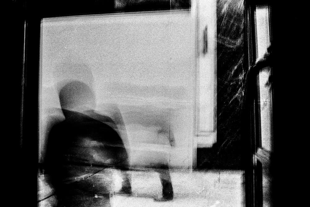 Urban Motion Silhouette by Andrew Wixson — canvas wall art