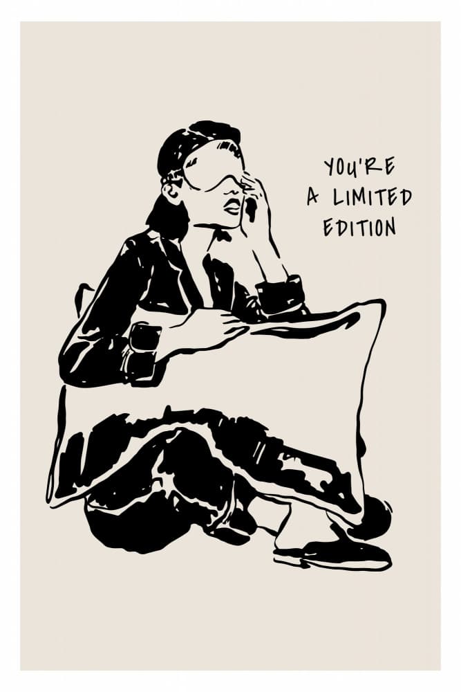 Yourealimitededition by Treechild — canvas wall art