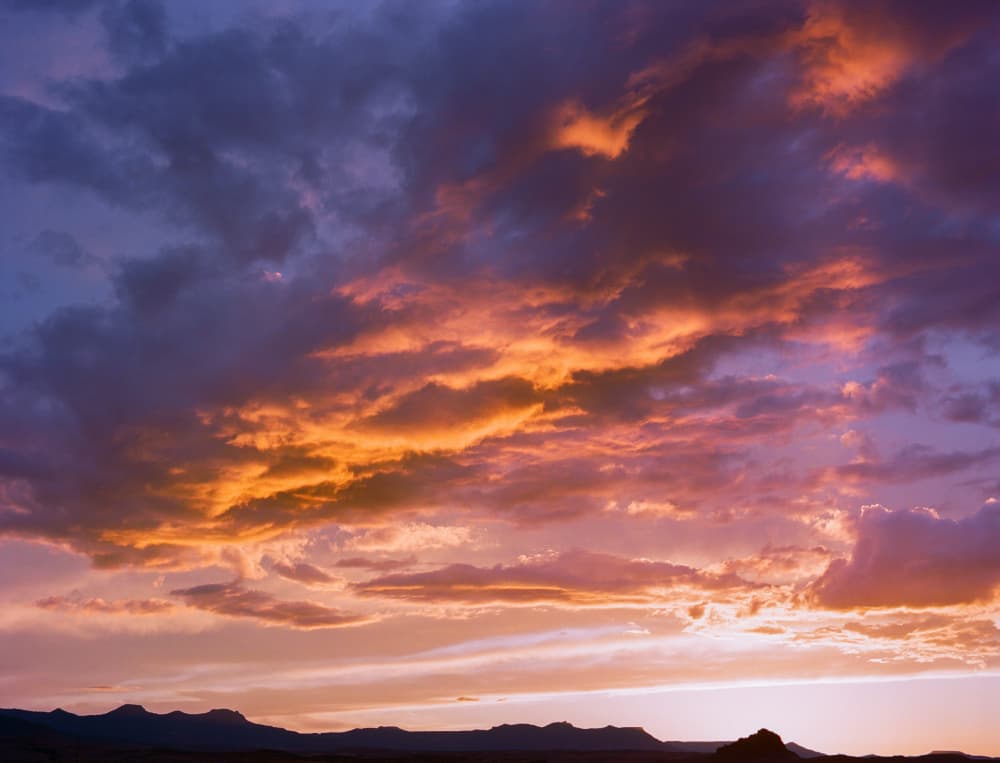 Vibrant Sunset Cloudscape by Bethany Young — canvas wall art