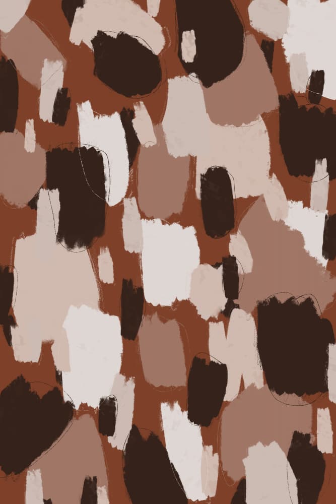 Earthy Brush Strokes by Treechild — canvas wall art
