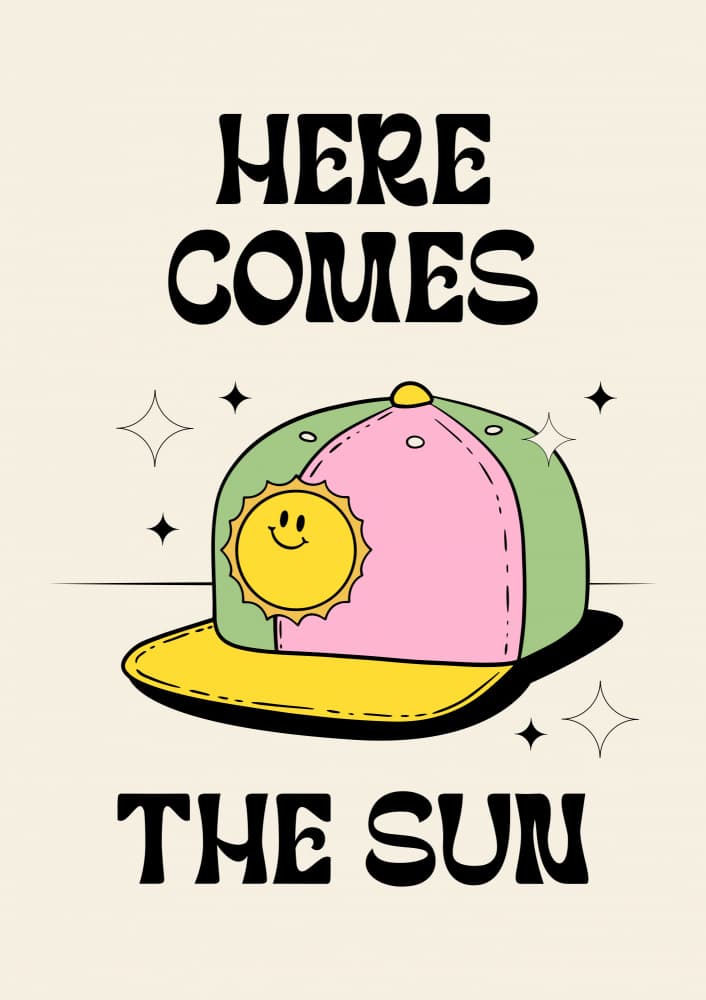 Here Comes The Sun by Alina Shulhouskaya — canvas wall art