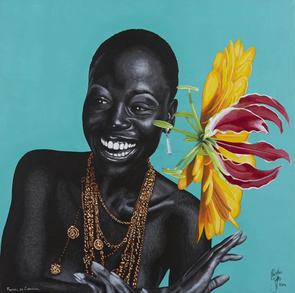 Flores do carnaval by Christian Beijer — canvas wall art