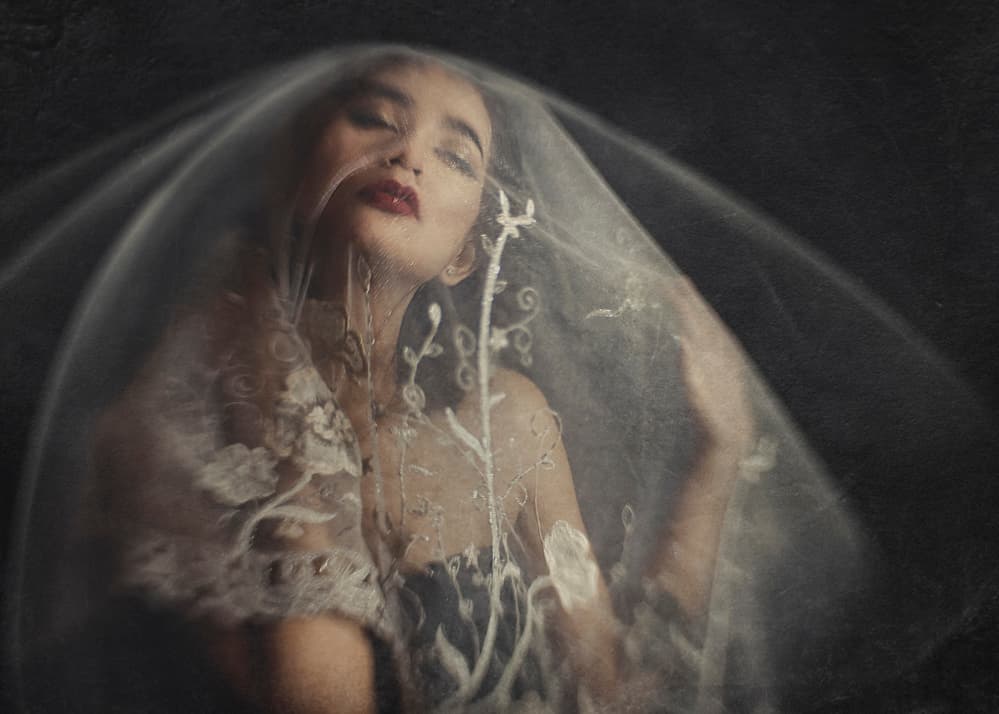 Veiled Serenity by Djayent Abdillah — canvas wall art
