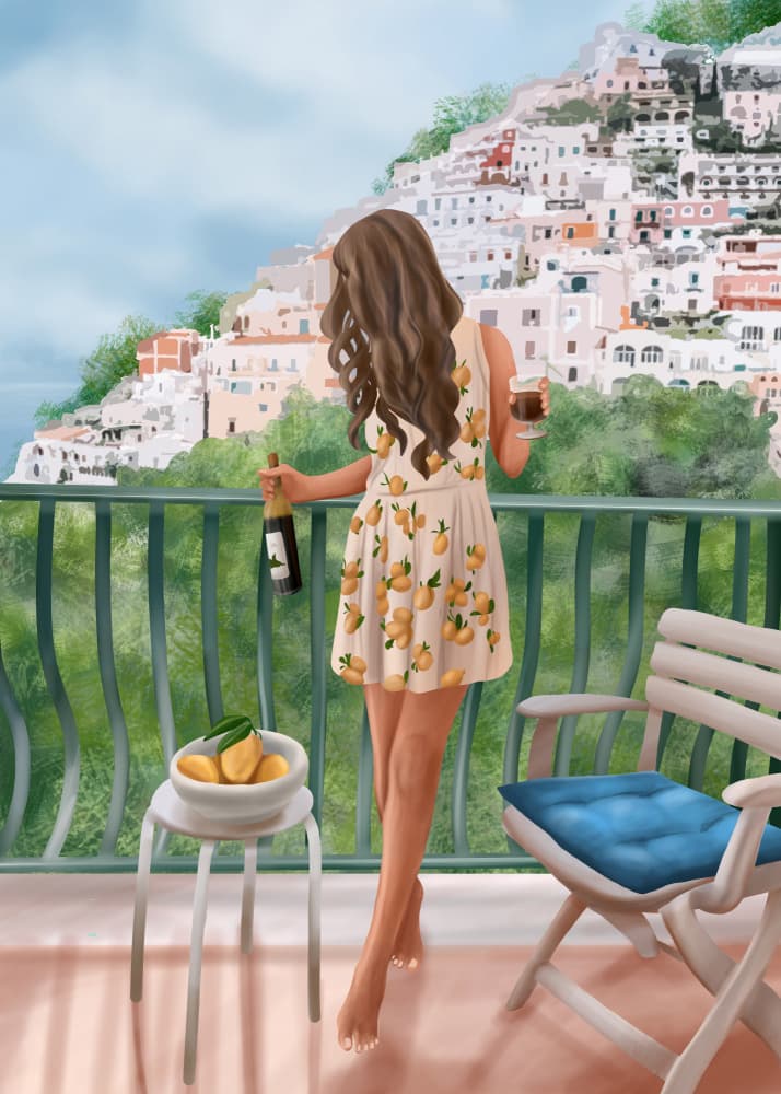 Italian Lemon Balcony