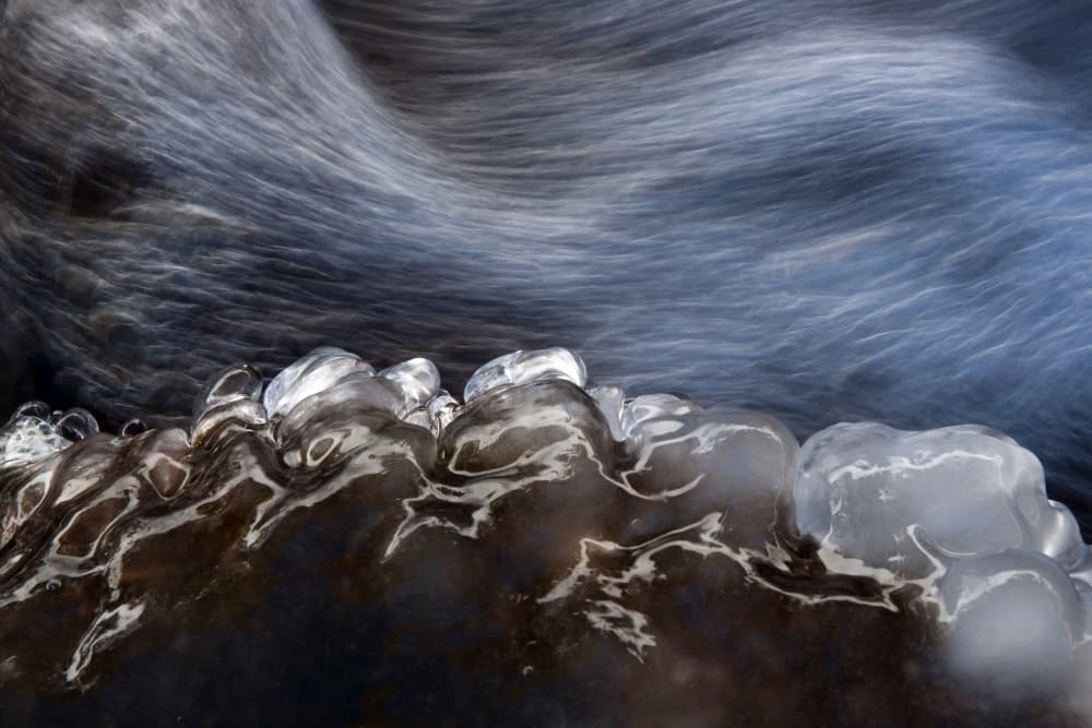 Frozen Stream Flow by Vito Miribung — canvas wall art