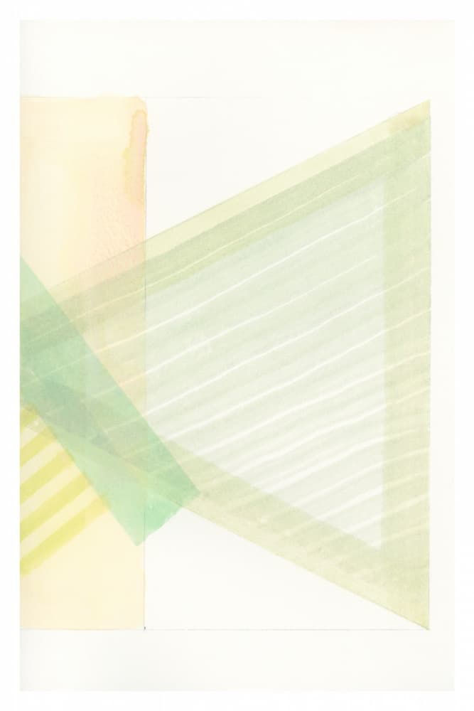 Pastel Geometric Layers by cartissi — canvas wall art