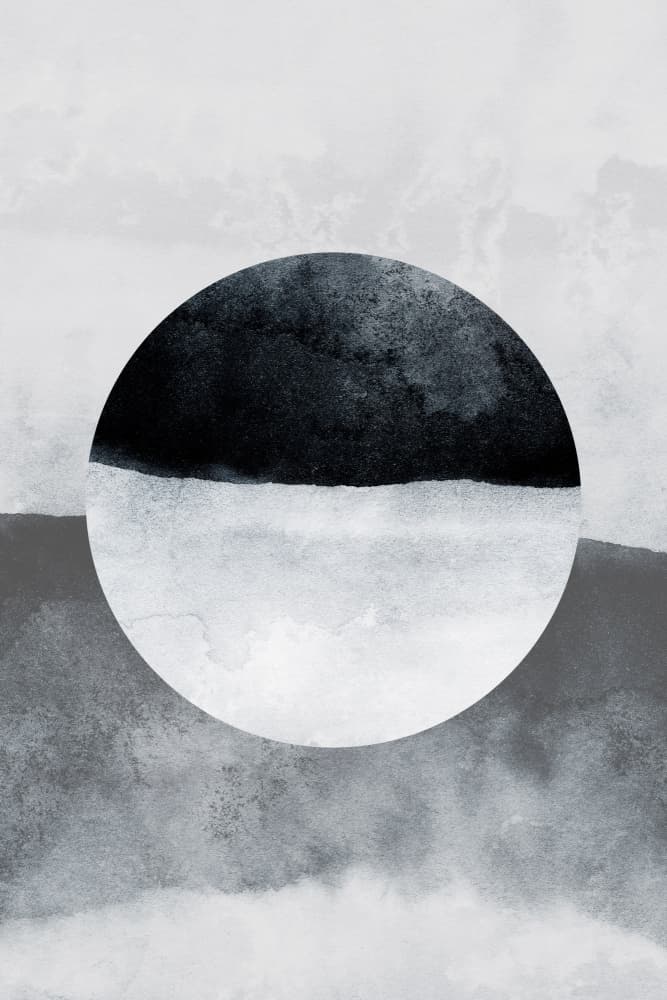 Minimalism 52 by Mareike Böhmer — canvas wall art