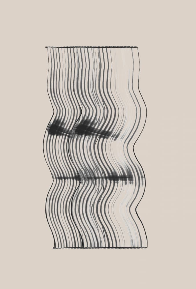 Curved Illusions by THE MIUUS STUDIO — canvas wall art
