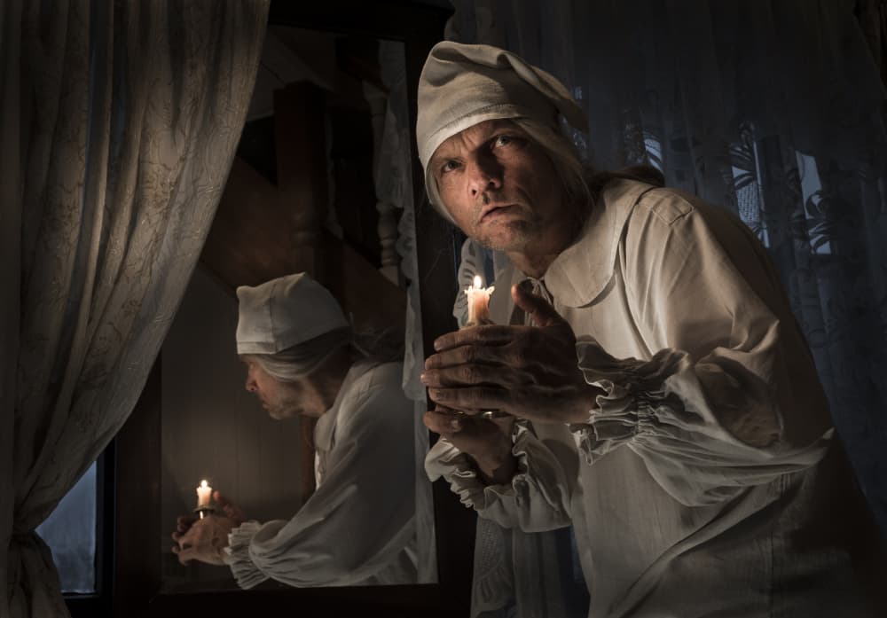 Old Man By Candlelight by Viktor Cherkasov — canvas wall art