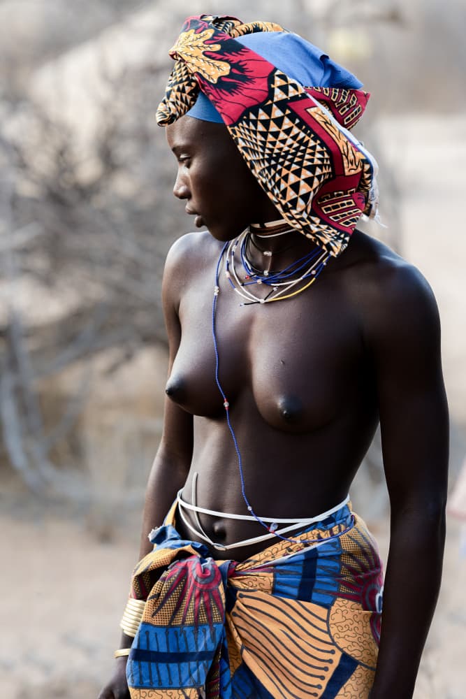 Omukuvale girl by Trevor Cole — canvas wall art