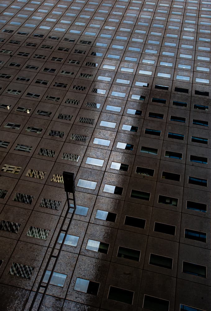Architectural Shadow Play by Rodrigo Marin — canvas wall art